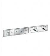Термостат Hansgrohe RainSelect 15358000 на 5 потребителя, для душа, хром