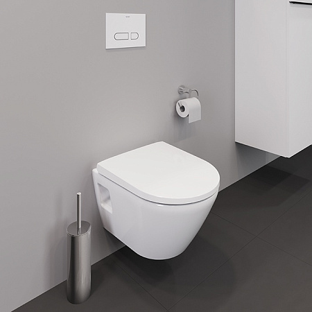 Унитаз подвесной Duravit D-Neo 45870900A1 с сиденьем микролифт, белый