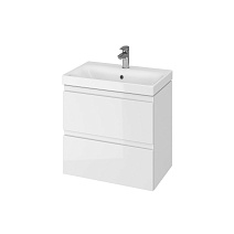 Тумба с раковиной Cersanit Moduo Slim SB-SZ-MOD-MO60Sl/Wh 60 белый