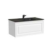 Тумба с раковиной Sancos Very VR90W 90 Bianco/черный