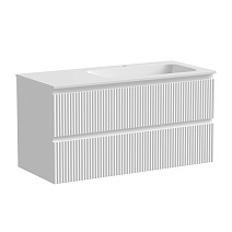 Тумба с раковиной Sancos Snob R SNR100RW Bianco