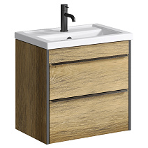 Тумба с раковиной Aqwella Fargo FRG0106DB 60 дуб балтийский