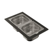 Контейнер Omoikiri DC-04-2-IN нержавеющая сталь