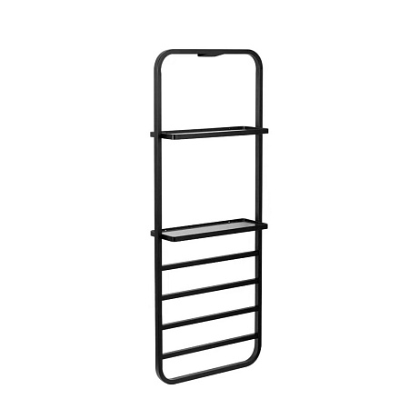 Полотенцесушитель электрический Black & White Universe N-337B 1000x400 черный матовый