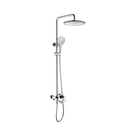 Душевая стойка Bravat Riffle F6336370CP-A-RUS хром