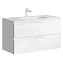 Тумба с раковиной Aqwella Accent ACC0110W 100 белый