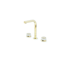 Смеситель Boheme Aura 152-G-A для раковины, золото