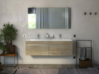 Мебель для ванной Velvex Pulsus 140 дуб сонома