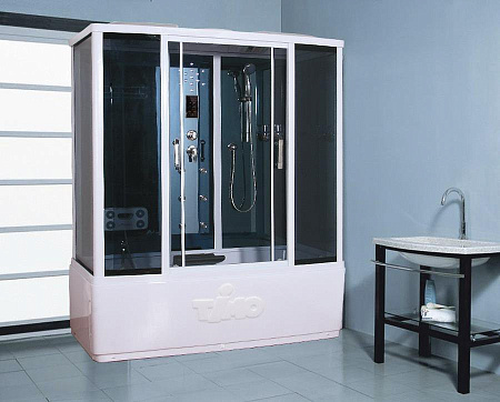 Душевой бокс Timo Standart T-1170 170x88x220 тонированное стекло/хром