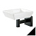 Мыльница Stil Haus Urania U09(23-NEOP) черный матовый