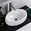 Раковина накладная BelBagno BB1085 48x34x15 белый - фото 5