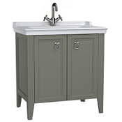 Тумба с раковиной VitrA Valarte 62154 80 серый матовый Тумба с раковиной VitrA Valarte 62154 80 серый матовый