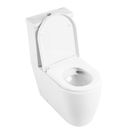 Чаша для унитаза-компакта BelBagno Marino BB105CPR безободковая