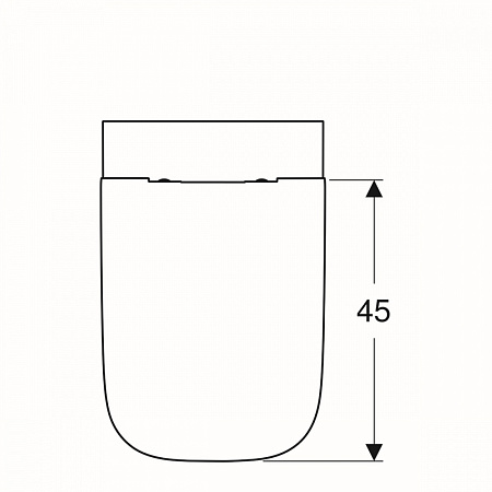 Унитаз подвесной Geberit Smyle Square Rimfree 500.683.01.1 крышка микролифт