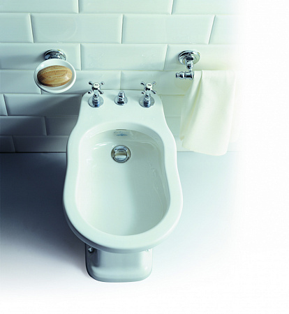 Биде напольное Simas Londra LO 923 bia с 1 отверстием под смеситель, белый