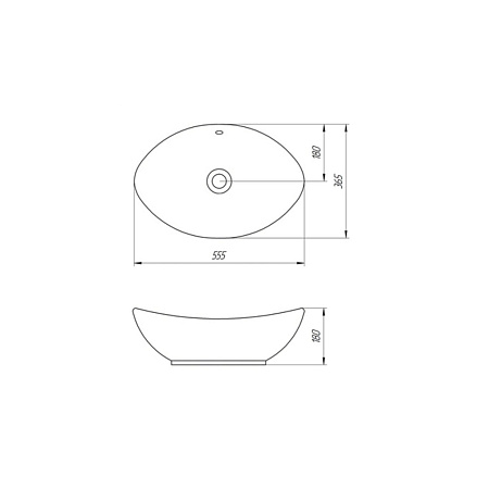 Раковина Velvex Гамма 193823 56 белый