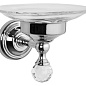Мыльница Tiffany World Crystal TWCR106cr-sw хром