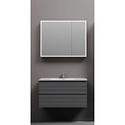 Мебель для ванной Sancos Folk FL90GS 90 Grey soft/белый