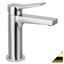 Смеситель Remer Slash SL12DO для раковины, золото глянцевое Смеситель Remer Slash SL12DO для раковины, золото глянцевое