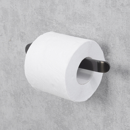 Держатель туалетной бумаги WasserKRAFT Glan K-8996 оружейная сталь