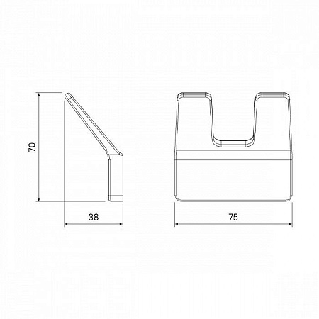 Крючок IDDIS Slide SLIBS20i41 черный