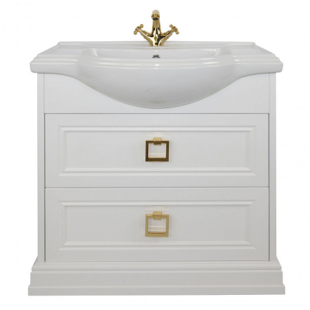 Тумба с раковиной Tessoro Foster TS-F9080-C-W 80 белый