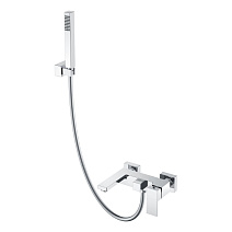 Смеситель Boheme Qubic 473-CR для ванны с душем, хром