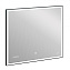 Зеркало Cersanit Design Pro KN-LU-LED011*80-d-Os 80*70 с подсветкой и часами - фото 5