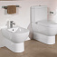 Чаша для унитаза-компакта Villeroy & Boch Subway 661010R1 альпийский белый CeramicPlus - фото 3
