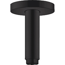 Потолочное подсоединение Hansgrohe S 27393670 10 см черный матовый