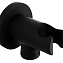 Душевой кронштейн AQG RCT 19RCT0525 черный матовый - фото 1
