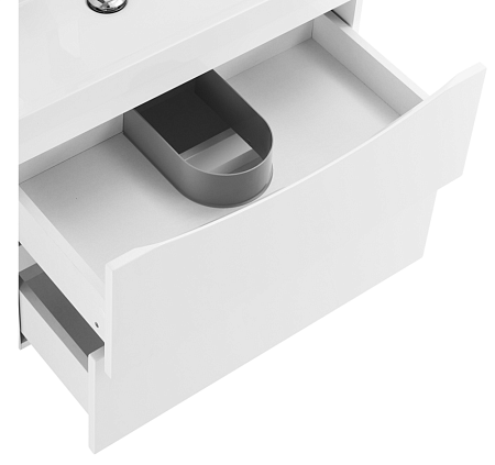 Тумба под раковину BelBagno Marino MARINO-650-2C-SO-BL-P 65 bianco lucido