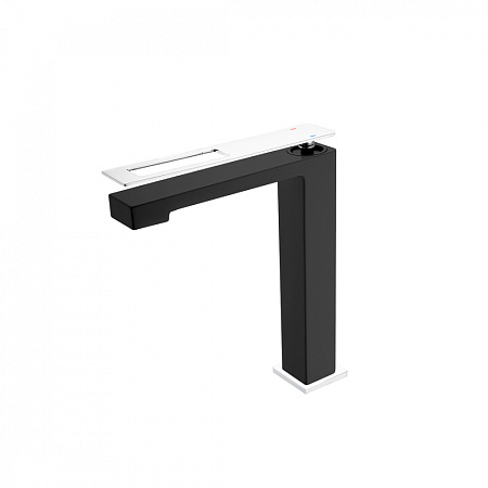 Смеситель Boheme Q 142-BCR для раковины, черный/хром