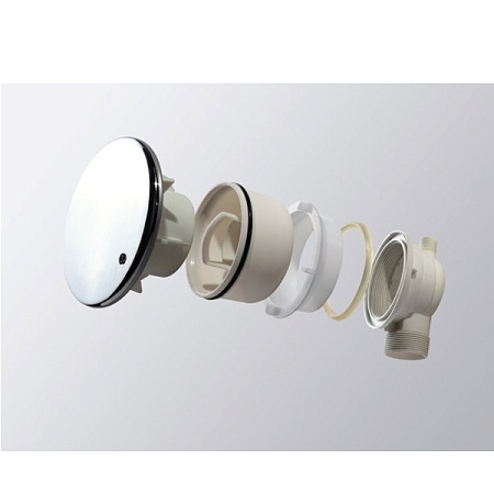 Поддон для душа акриловый Cezares Tray TRAY-A-RH-100/80-550-15-W-L/R радиальный