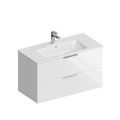 Тумба с раковиной Kerama Marazzi Piano PI.F.95\WHT 95 белый глянцевый