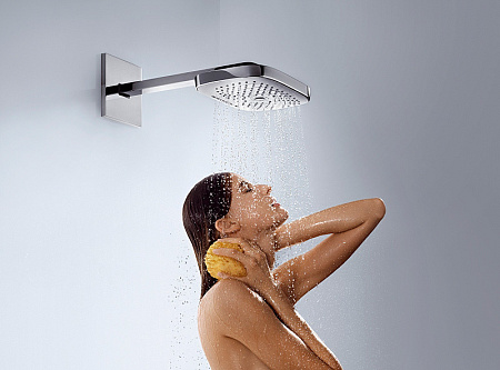 Верхний душ Hansgrohe Raindance Select 26468400 белый/хром