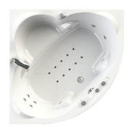 Акриловая ванна Radomir Флоренция Стандарт Chrome 1-01-2-0-2-043 148х148