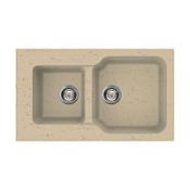 Кухонная мойка Omoikiri Maru 86-2-CH 86х50 шампань