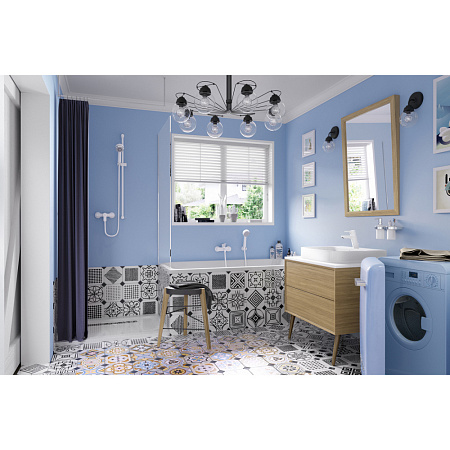 Смеситель Kludi Pure&Easy 373829165 для раковины, белый