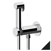 Гигиенический душ со смесителем Remer Shut-Off X61PWNO черный матовый