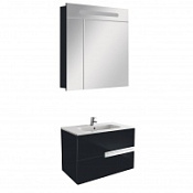 Мебель для ванной Roca Victoria Nord Black Edition 80 черная Мебель для ванной Roca Victoria Nord Black Edition 80 черная
