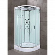 Душевая кабина BelBagno Uno UNO-CAB-R-2-90-C-Cr-TOP 90х90