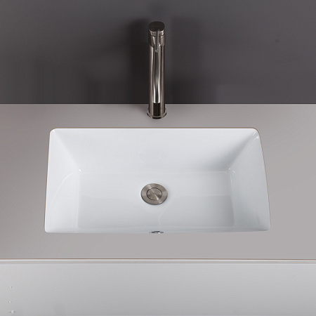 Раковина встраиваемая снизу BelBagno BB1009 53x34.5x18.5 белый