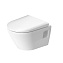 Унитаз подвесной Duravit D-Neo 45870900A1 с сиденьем микролифт, белый - фото 9