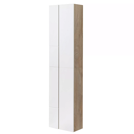 Шкаф Aquaton Мишель 1A243903MIX40 43 дуб эндгрейн/белый