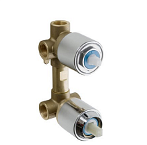 Cкрытая монтажная часть Palazzani 99274010 смесителя для ванны с душем на 3 потребителя