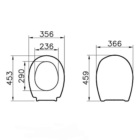 Крышка-сиденье VitrA Fit 803-003-701