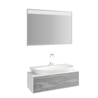 Мебель для ванной Aqwella Genesis GEN0110MG 100 миллениум серый
