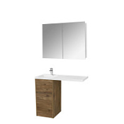 Мебель для ванной Aquaton Лондри 1A267001LHDR0 40 L Дуб рустикальный