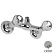 Смеситель Migliore Korona Swarovski ML.KRN-4747.CRDO для душевой стойки